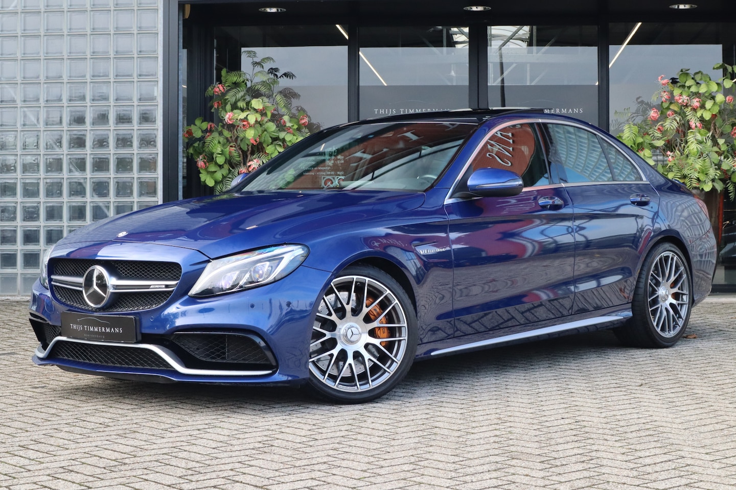 Mercedes-Benz C-klasse - AMG 63 S | Performance-stoelen, Carbon interieur, Rij-assistentie Plus pakket, Zonweringsp - AutoWereld.nl
