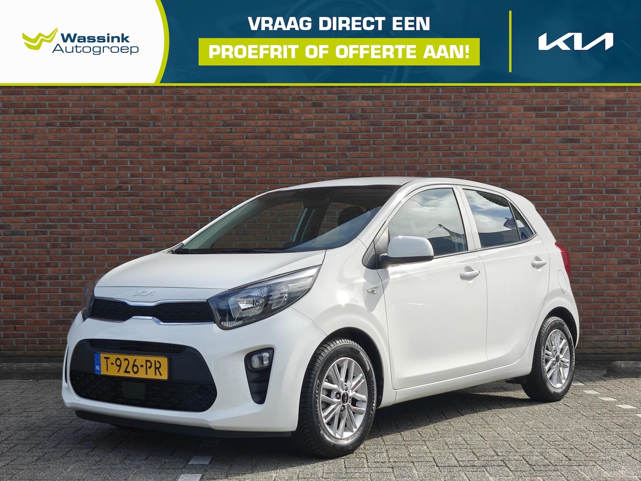 Kia Picanto - 1.0 DPi 67pk 4-zits DynamicLine | Navigatie | Cruise Control | Airco | Camera Achter | App - AutoWereld.nl