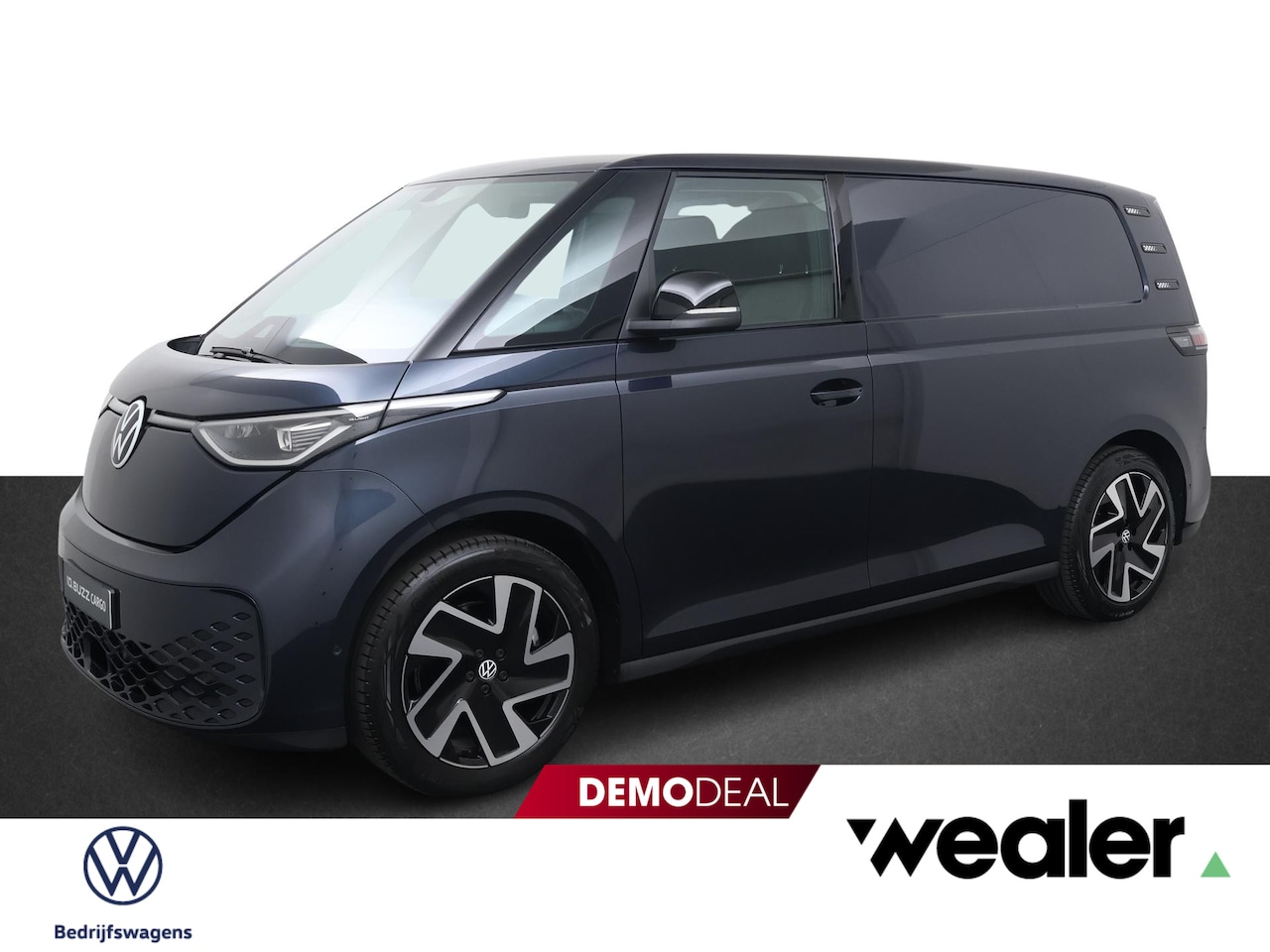 Volkswagen ID. Buzz Cargo - Bedrijfswagens Bulli Edition Elektromotor 210 kW (286 pk) 2988 mm DEMO | IQ LED | Elektris - AutoWereld.nl