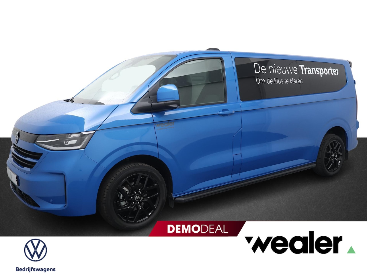 Volkswagen Transporter - 2.0 TDI L2H1 Bulli 170 pk Automaat | BPM Vrij | IQ-LED | Comfortstoelen | Navigatie Apple - AutoWereld.nl