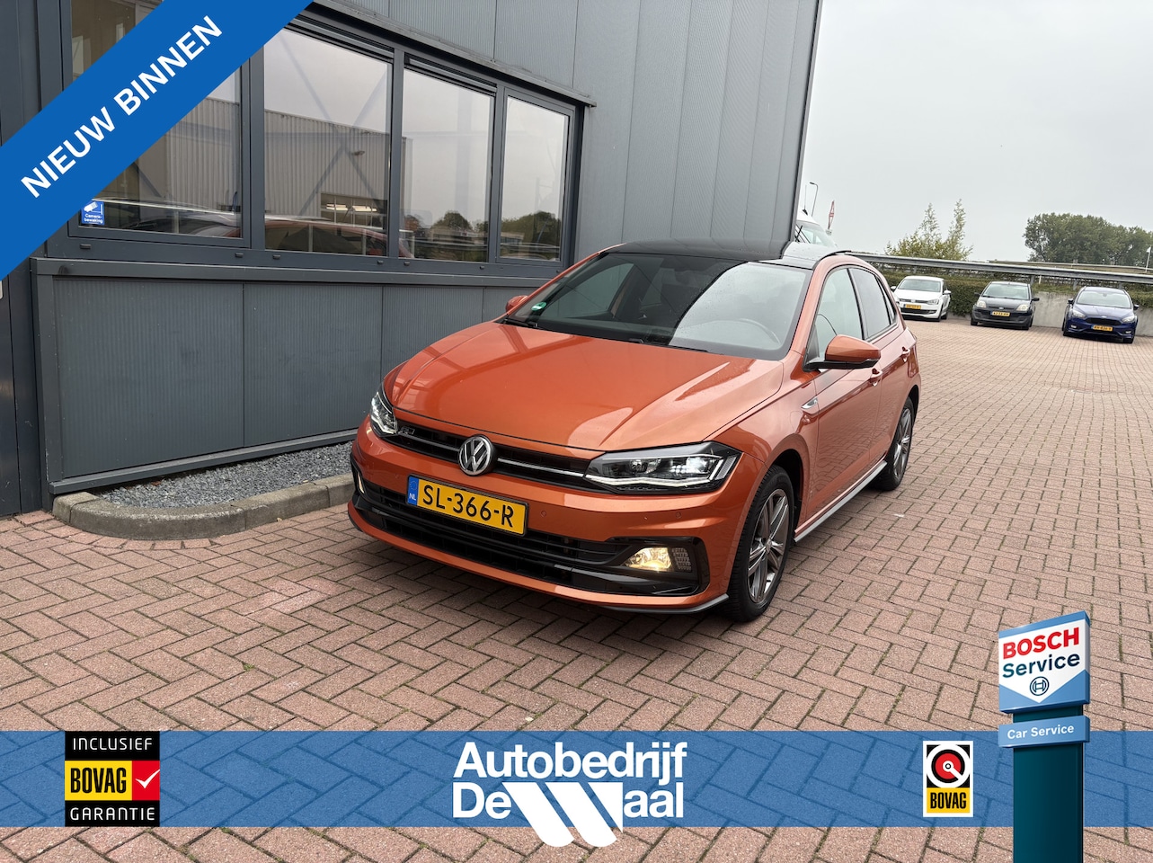 Volkswagen Polo - 1.0 TSI Highline Business R-Line 5-drs. SCHUIFDAK/LED/NAVI/CARPLAY/PDC/ADAPT.CRUISE - AutoWereld.nl