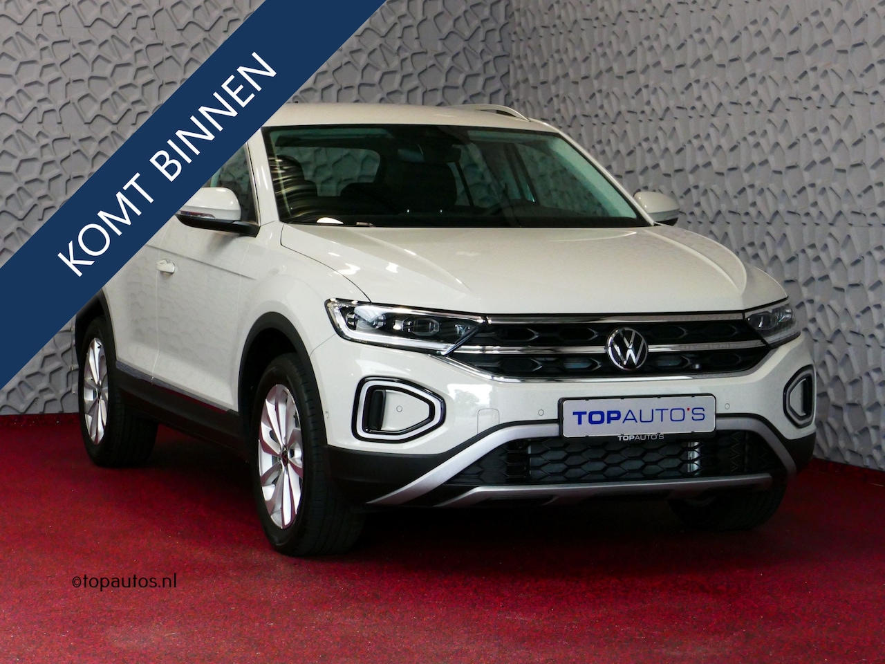 Volkswagen T-Roc - 1.5 TSI 150PK STYLE PLUS ALCANTARA IQ. ELEK.KLEP ADAP.CRUISE VIR.COCKPIT CAMERA STOEL/STUU - AutoWereld.nl