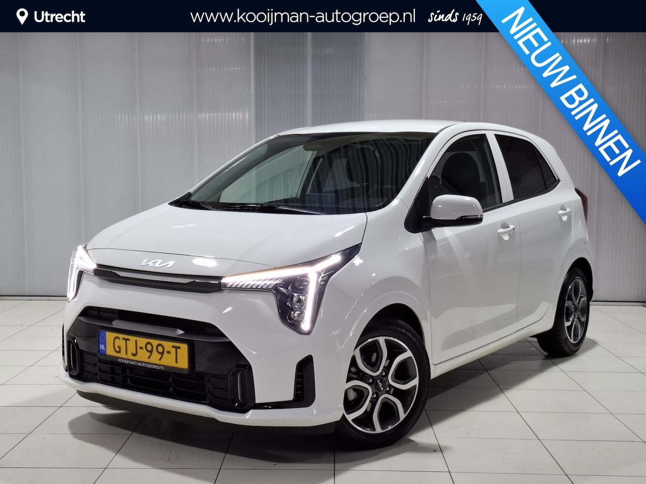 Kia Picanto - 1.0 DPI ExecutiveLine Stoel en Stuur verwarming, Apple Carplay/Android Auto, Camera. - AutoWereld.nl