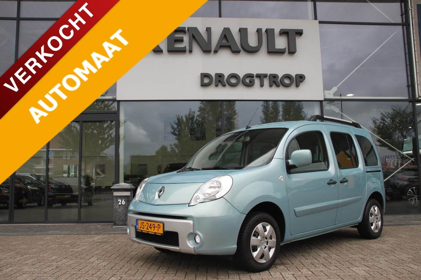 Renault Kangoo - 110PK-EXPRESSION-AUTOM-61DKM!!-NAVI-CLIMA-TREKH- - AutoWereld.nl