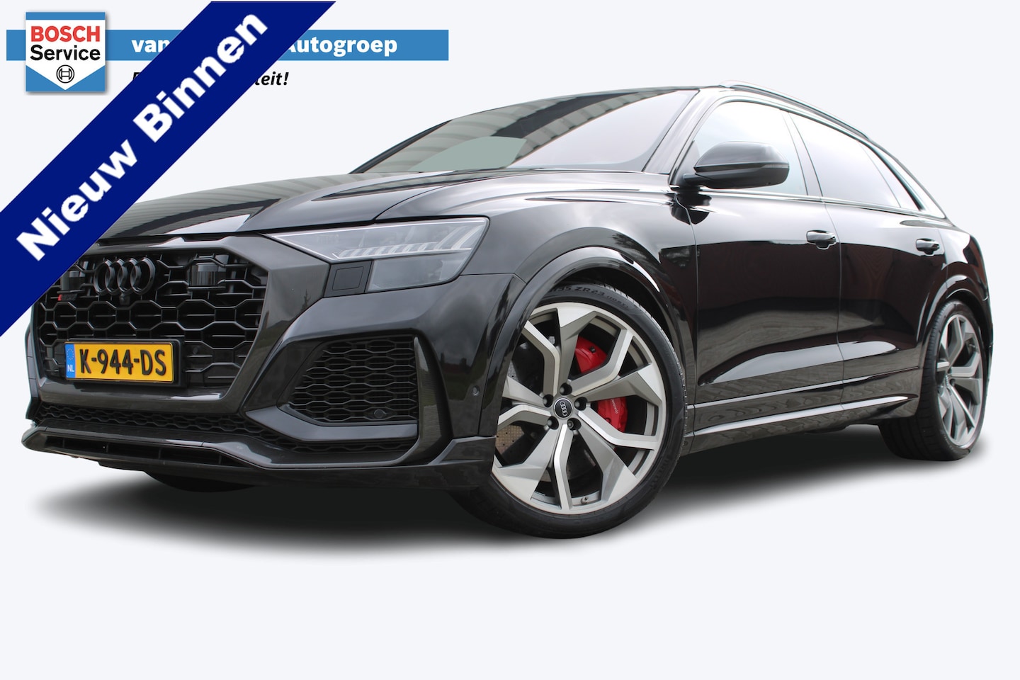 Audi Q8 - 4.0 TFSI RSQ8 quattro | Carbon in/exterieur | Keramische remmen | Bang & Olufsen | Stoelve - AutoWereld.nl