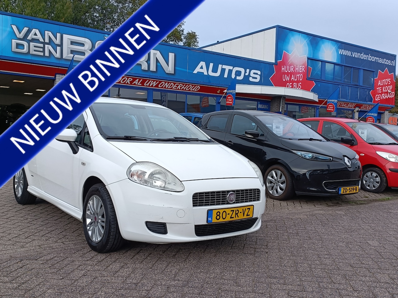 Fiat Grande Punto - 1.2 Active Airco 15'' L.M.V Nw APK - AutoWereld.nl