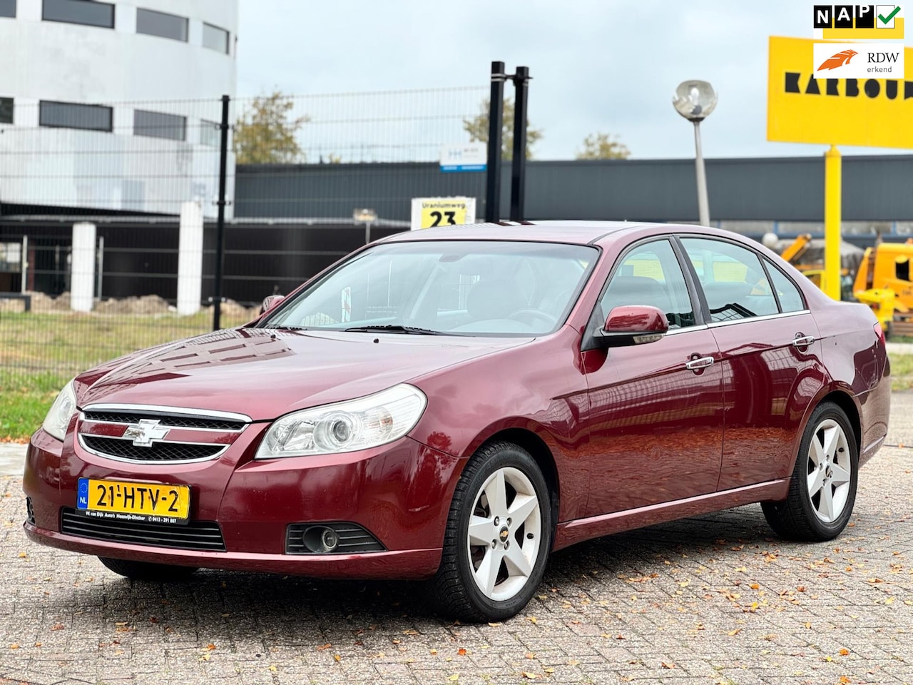 Chevrolet Epica - 2.5i Executive Limited Edition|AUT|NAVI|PSENSOR|TREKHAAK| - AutoWereld.nl