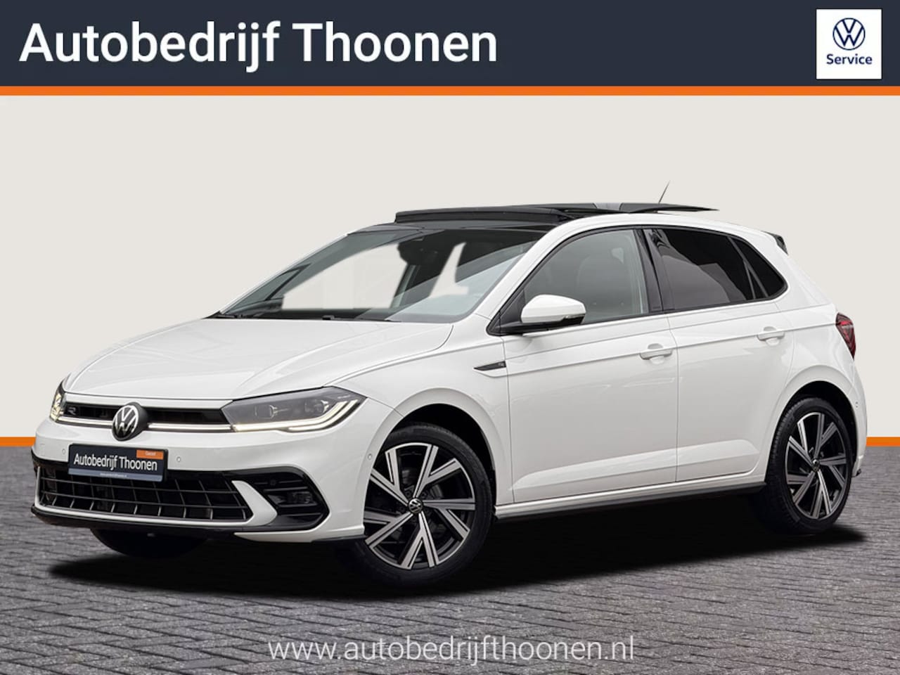 Volkswagen Polo - 1.0 TSI R-Line 110pk | Pano | Camera | Dodehoek - AutoWereld.nl