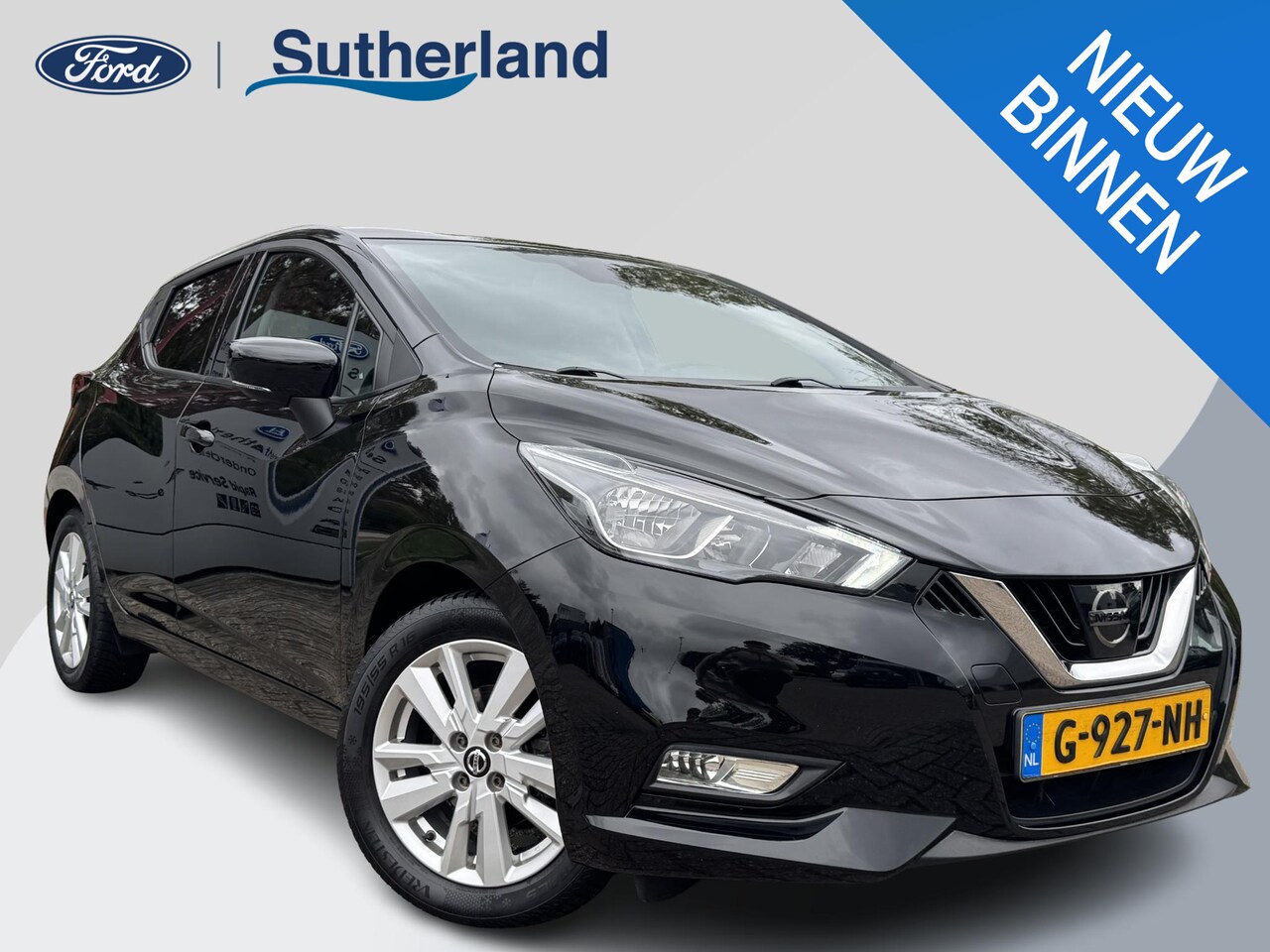 Nissan Micra - 1.0 IG-T N-Connecta | Cruise Control | Airco | Lichtmetalen Velgen | Parkeersensoren | - AutoWereld.nl