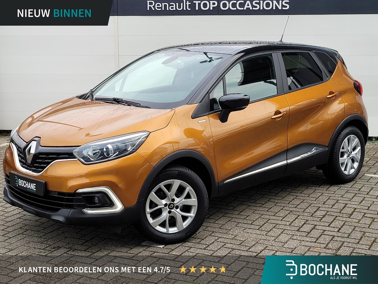 Renault Captur - 0.9 TCe Limited (Hoge Instap) Trekhaak | Camera | Navigatie | Dealer Onderhouden - AutoWereld.nl