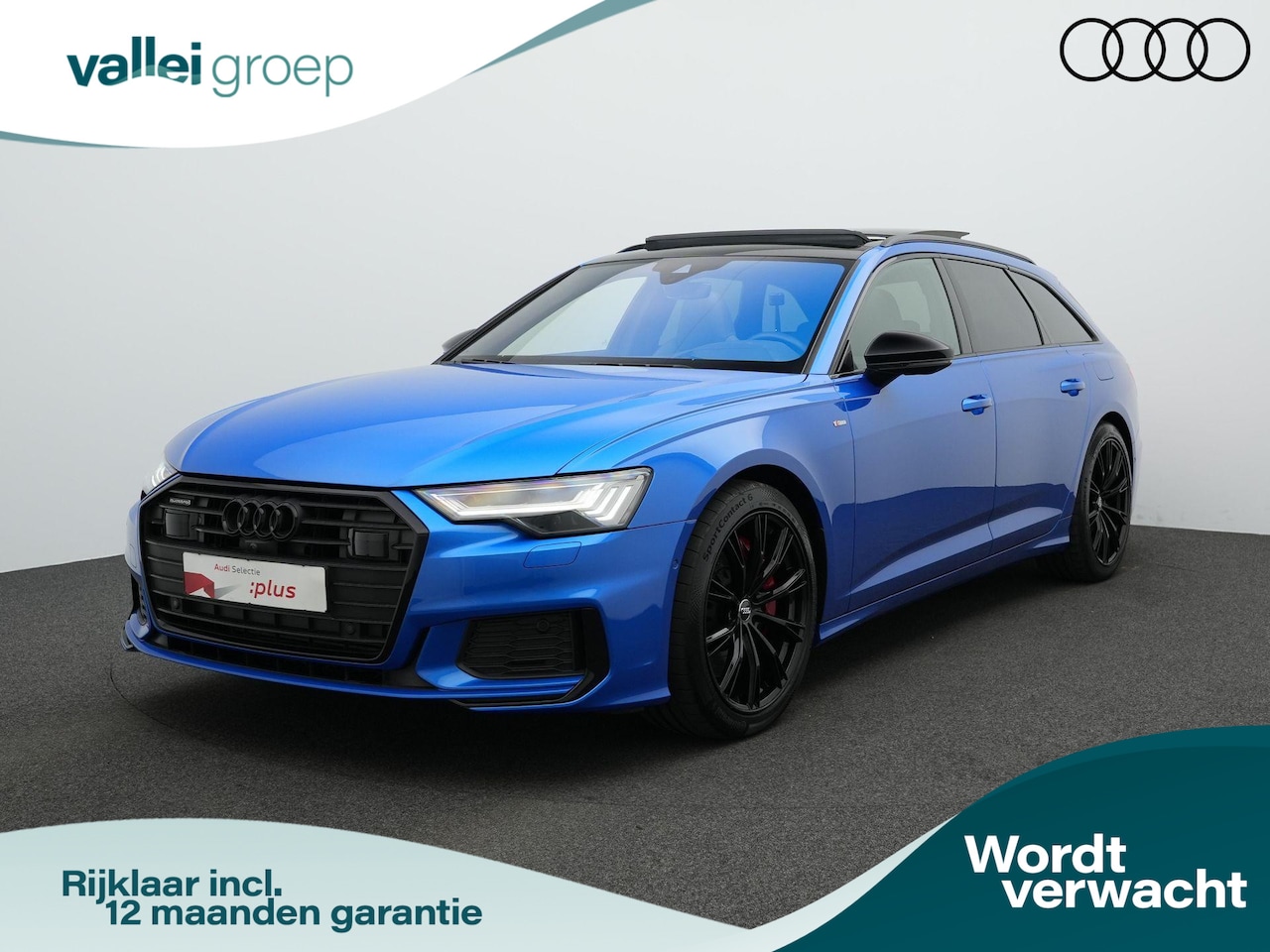 Audi A6 Avant - 55 TFSI e 367 Competition / S-Line | Audi Exclusive Kleur | Panoramadak | Adaptief onderst - AutoWereld.nl