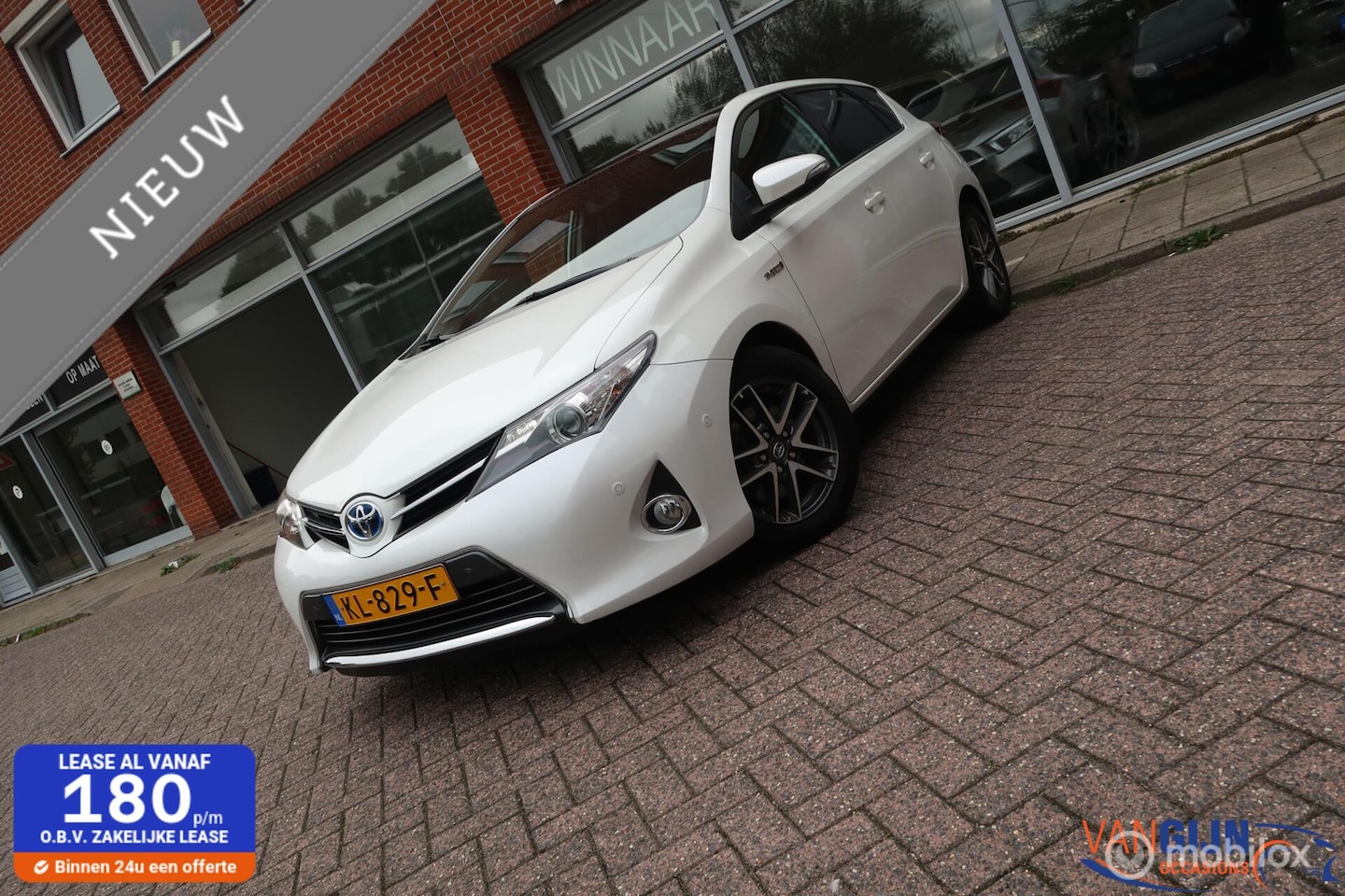 Toyota Auris - 1.8 Hybrid Dynamic Automaat Airco Cruise cont - AutoWereld.nl