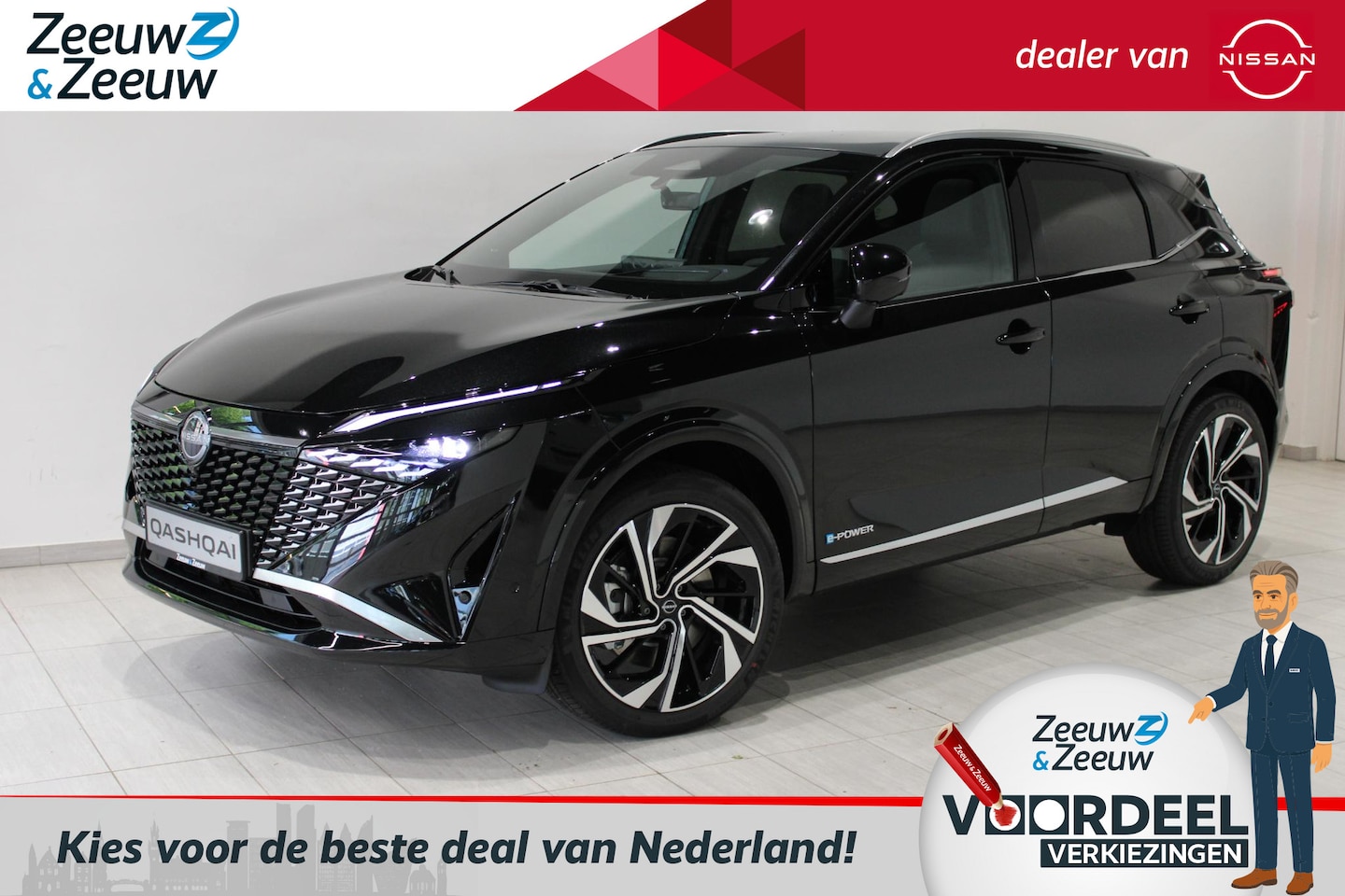 Nissan Qashqai - 1.5 e-Power Tekna Plus DE VERNIEUWDE E-POWER | €1500,- KORTING | UIT VOORRAAD LEVERBAAR | - AutoWereld.nl