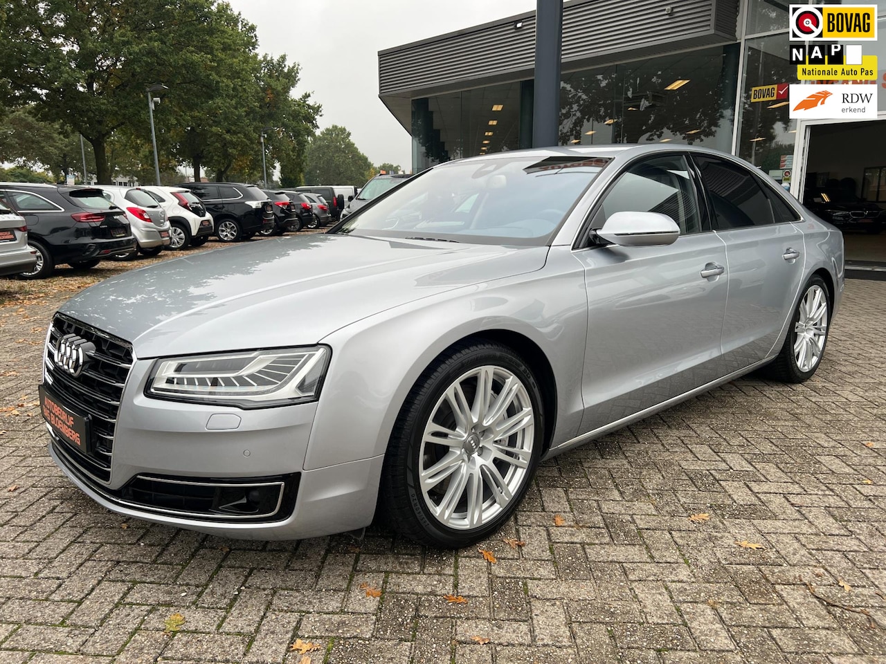 Audi A8 - 4.0 TFSI quattro Pro Line 4.0 TFSI quattro Pro Line+, Leer, Navi, etc, etc. - AutoWereld.nl
