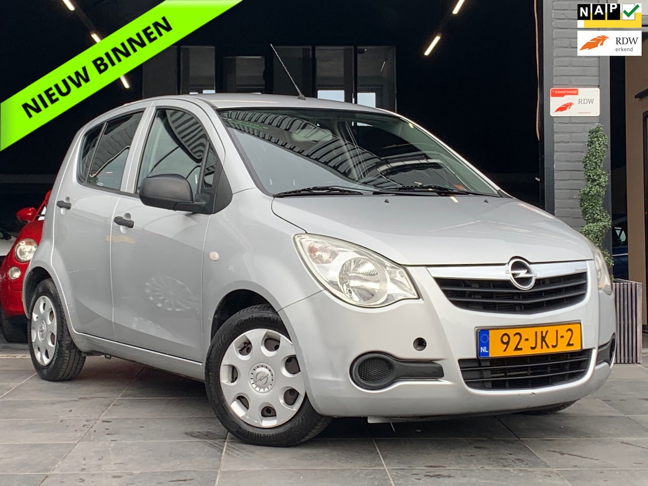 Opel Agila - 1.0 Essentia|Airco|El. Ramen|Trekhaak|NAP|APK - AutoWereld.nl