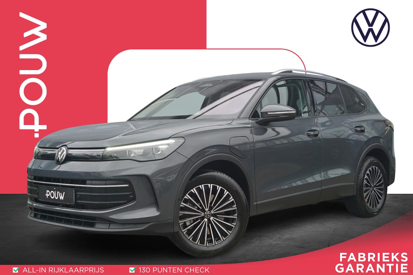 Volkswagen Tiguan - 1.5 204pk eHybrid Life Edition | Comfort Pakket Plus | Elektrische Achterklep | Keyless - AutoWereld.nl