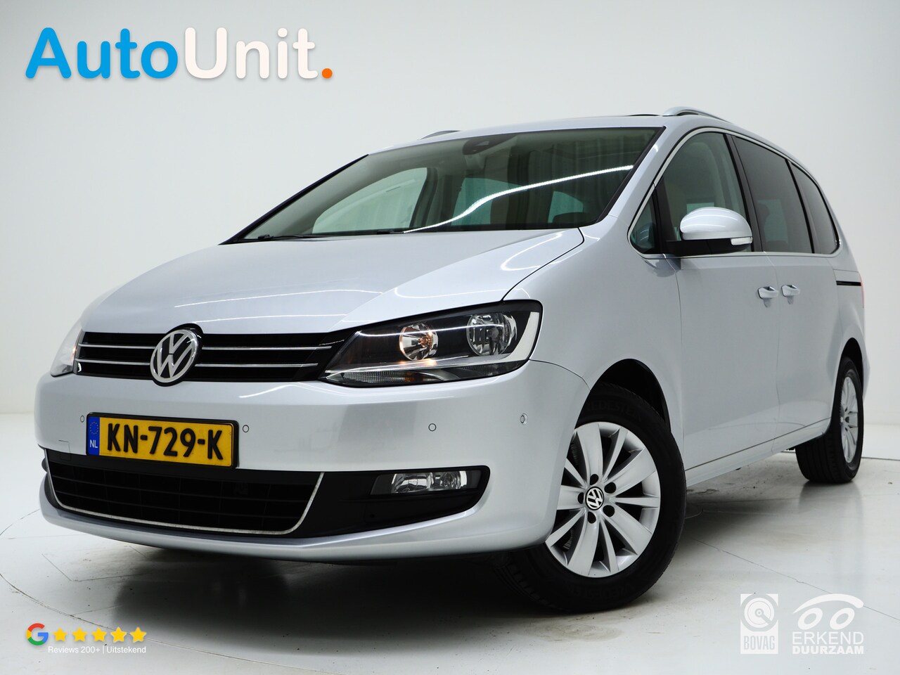 Volkswagen Sharan - 1.4 TSI DSG Exclusive 7P | Panoramadak | Trekhaak | Leder | Camera | BLIS | Cruise | Carpl - AutoWereld.nl