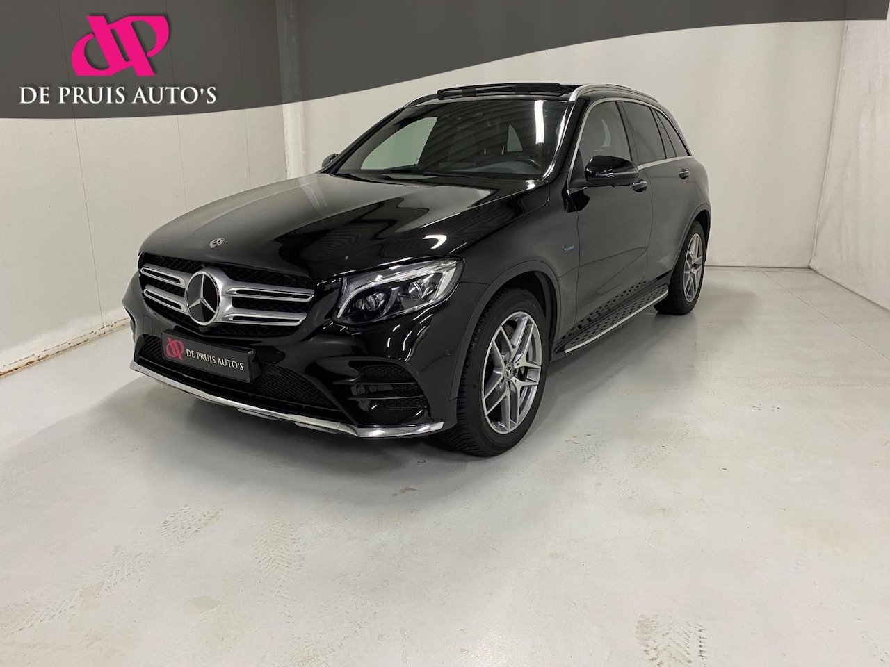 Mercedes-Benz GLC-klasse - 350e ehybrid 4Matic AMG Luchtvering Trekhaak 360°Camera Panoramadak Head-up Distronic Leer - AutoWereld.nl