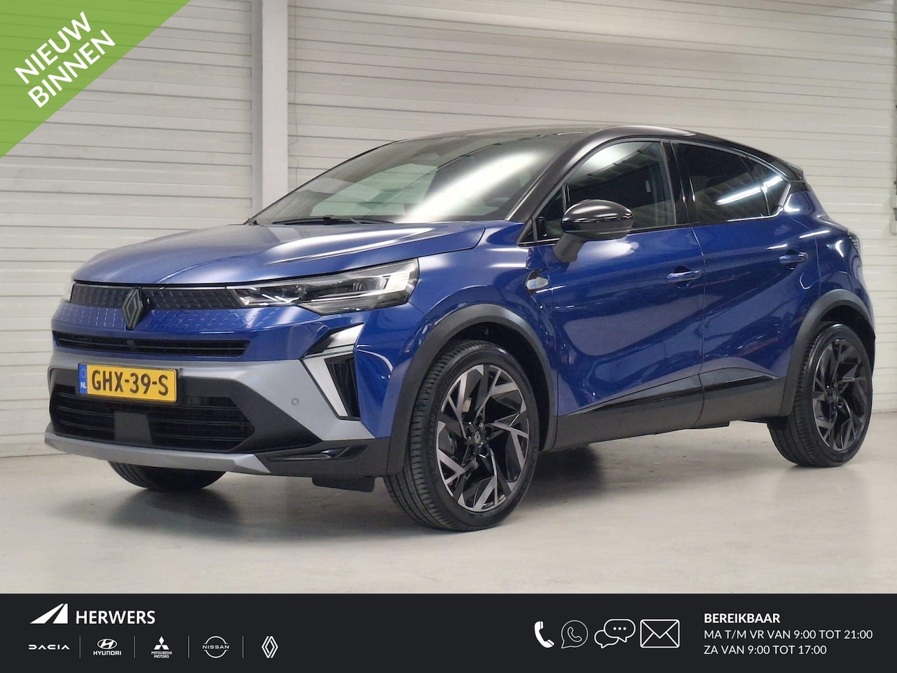 Renault Captur - 1.3 mild hybrid 160 esprit Alpine / Elektrisch Schuif/Kanteldak / Elektrisch Verstelbare S - AutoWereld.nl