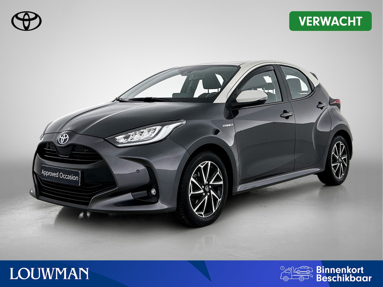 Toyota Yaris - 1.5 Hybrid Dynamic | Premium uitgevoerd | HUD | Bi Tone | - AutoWereld.nl