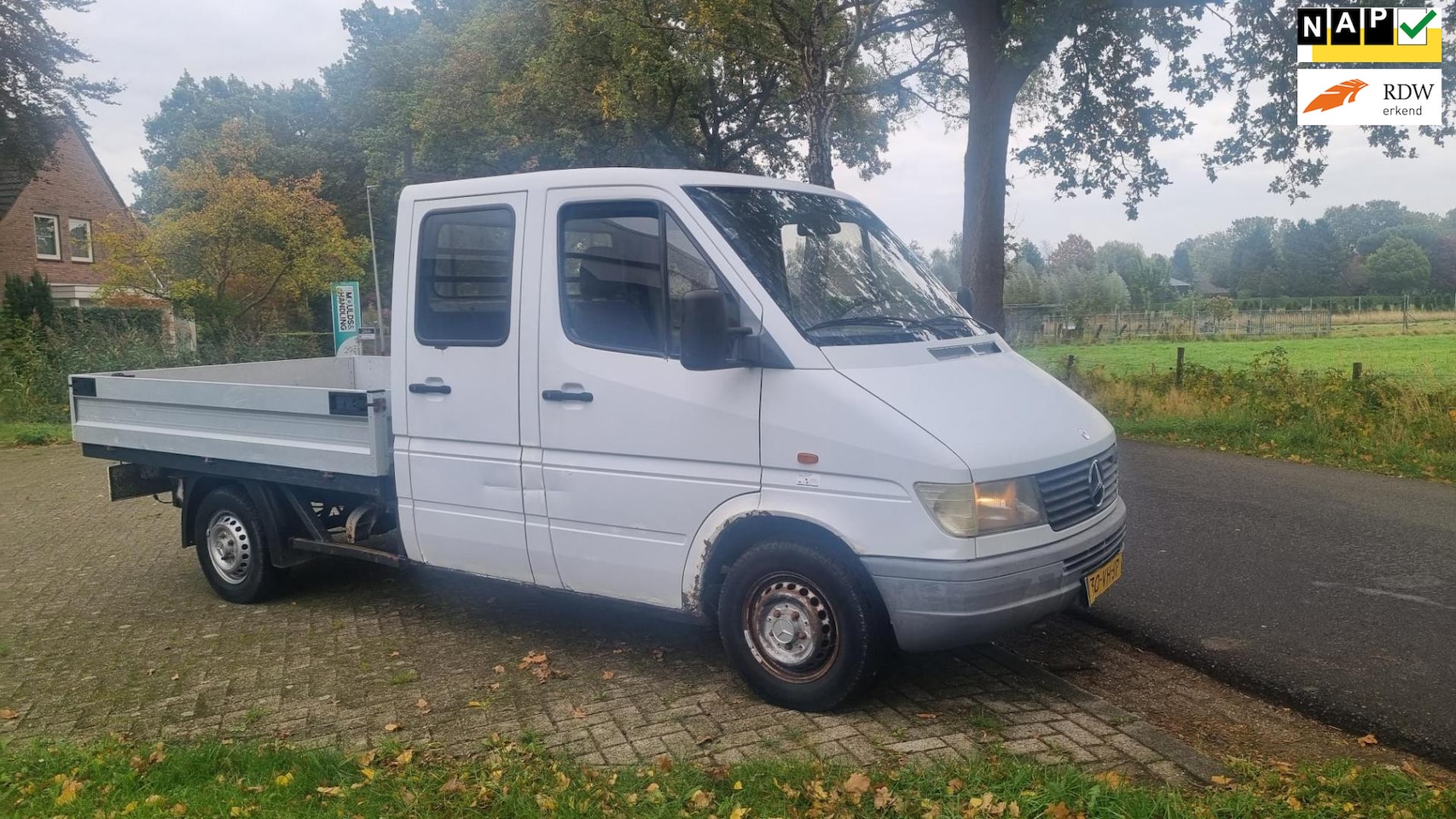 Mercedes-Benz Sprinter - 208D 312D PICK UP 1999 APK 2026 270000KM CLEAN - AutoWereld.nl