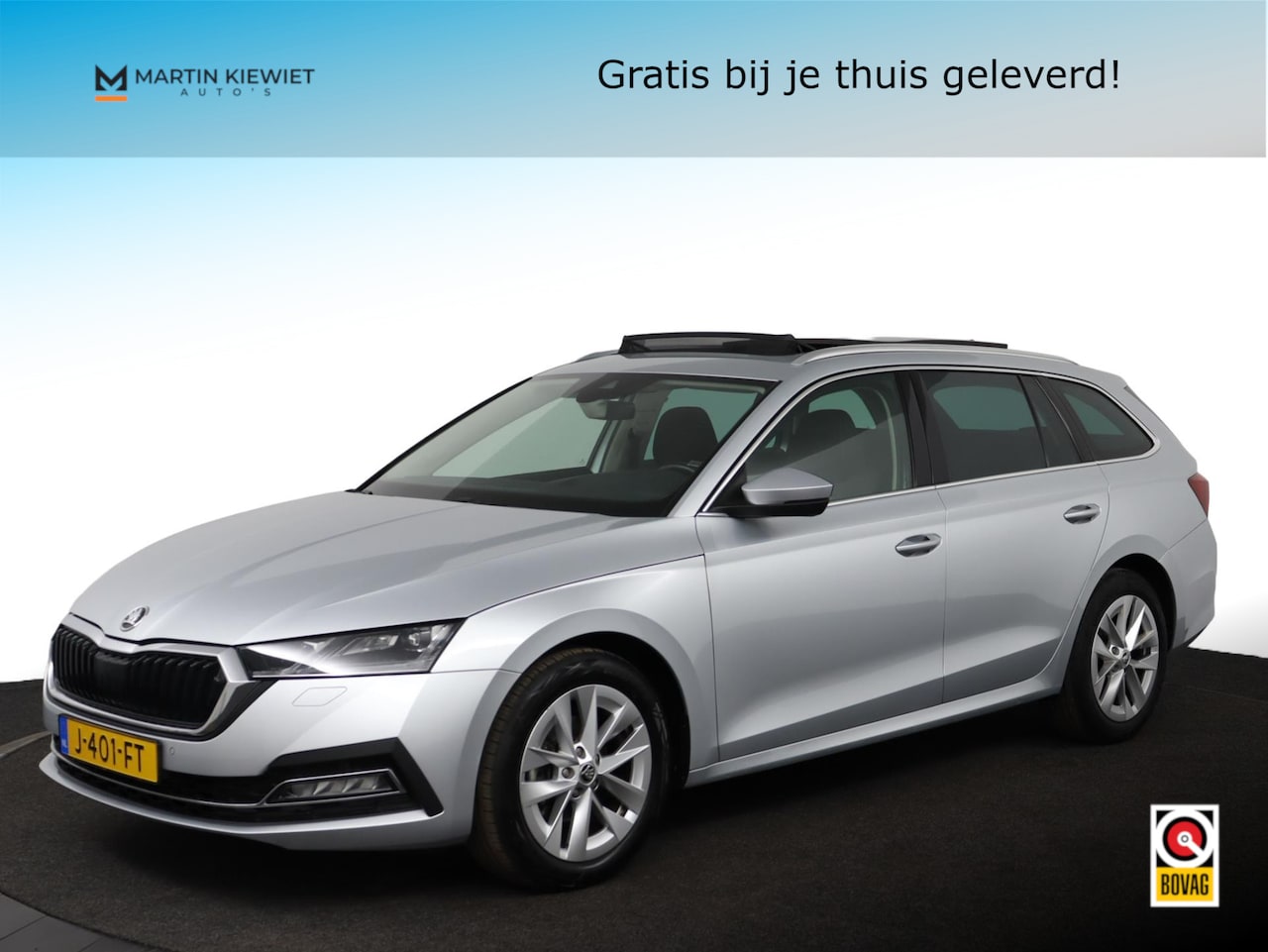 Skoda Octavia Combi - 1.5 TSI First Edition|Pano|HUD|ACC|LED|Trekhaak - AutoWereld.nl