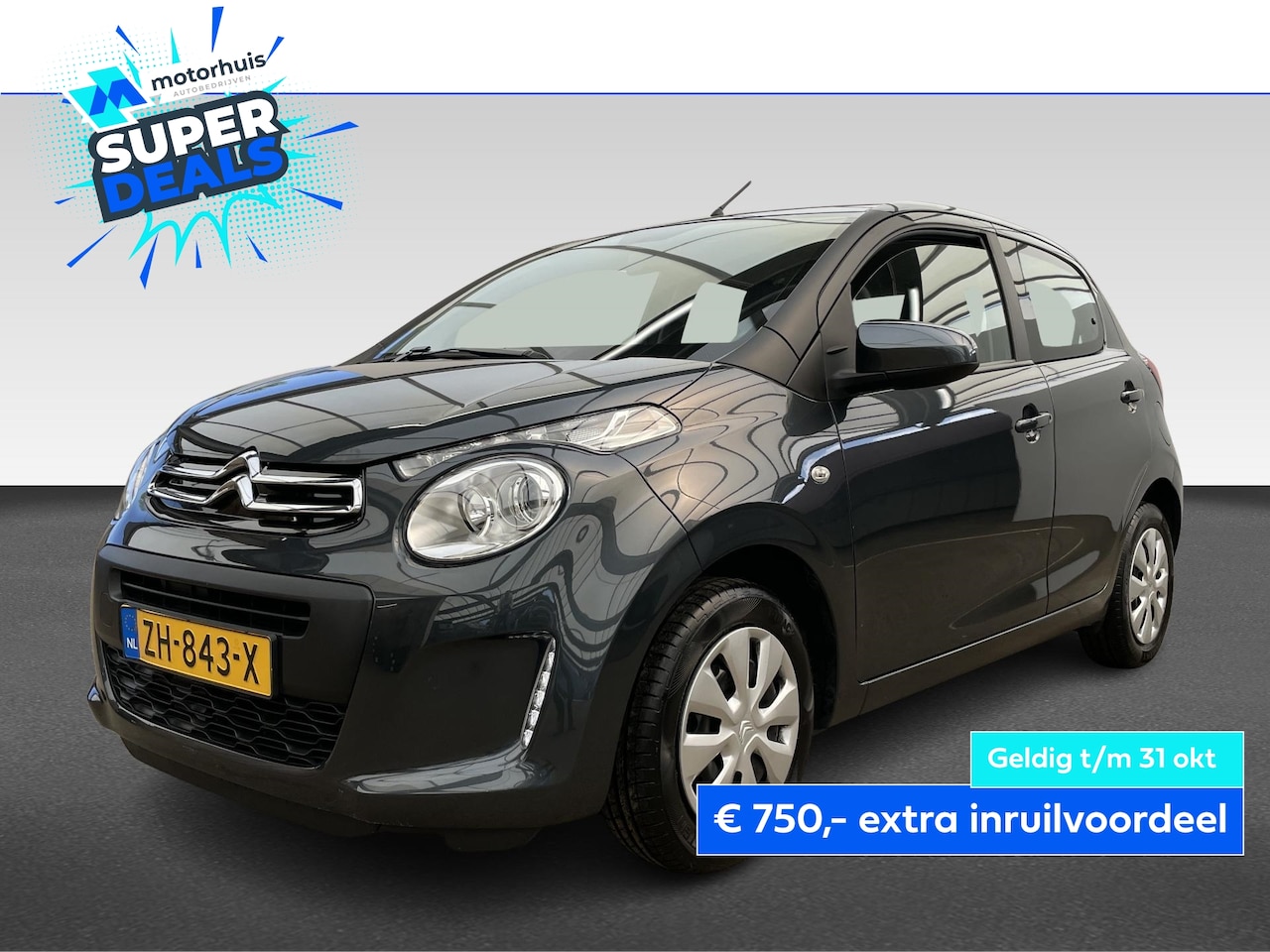 Citroën C1 - 1.0 VTi 68PK 5 deurs Feel - AutoWereld.nl
