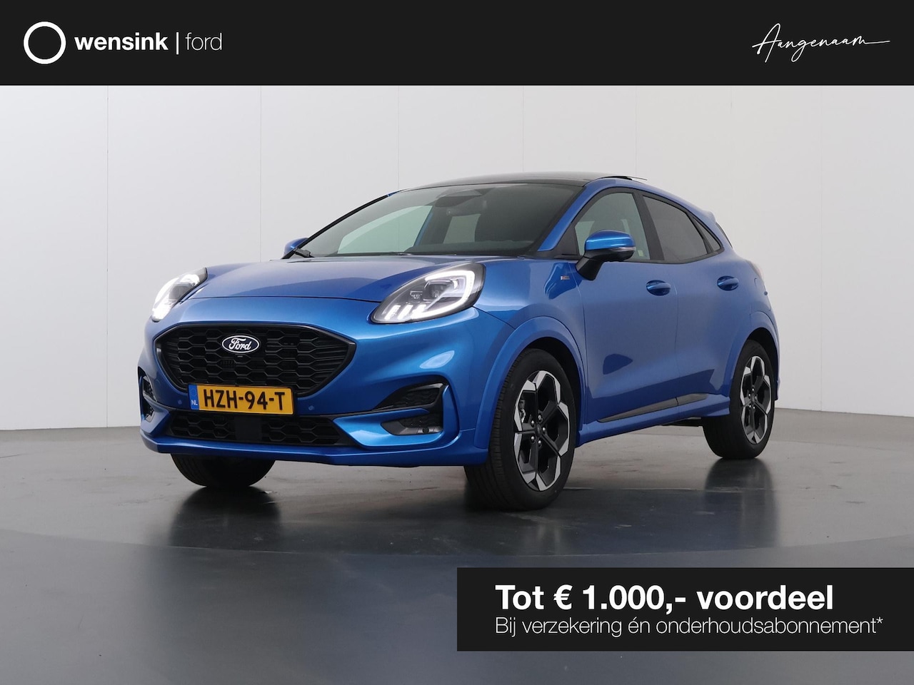 Ford Puma - 1.0 EcoBoost Hybrid ST-Line X | Facelift | Trekhaak | Panoramadak  | Winterpakket | Cruise - AutoWereld.nl