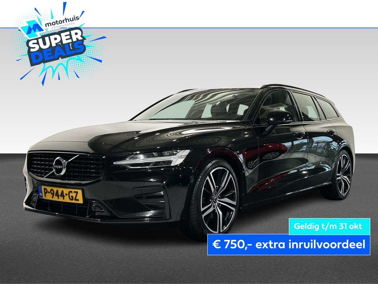 Volvo V60 - B4 197pk Geartronic Mild Hybrid R-Design - AutoWereld.nl