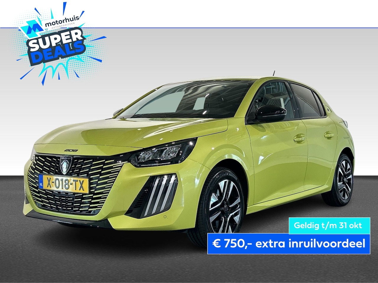 Peugeot e-208 - EV 50kWh 136pk Style - AutoWereld.nl