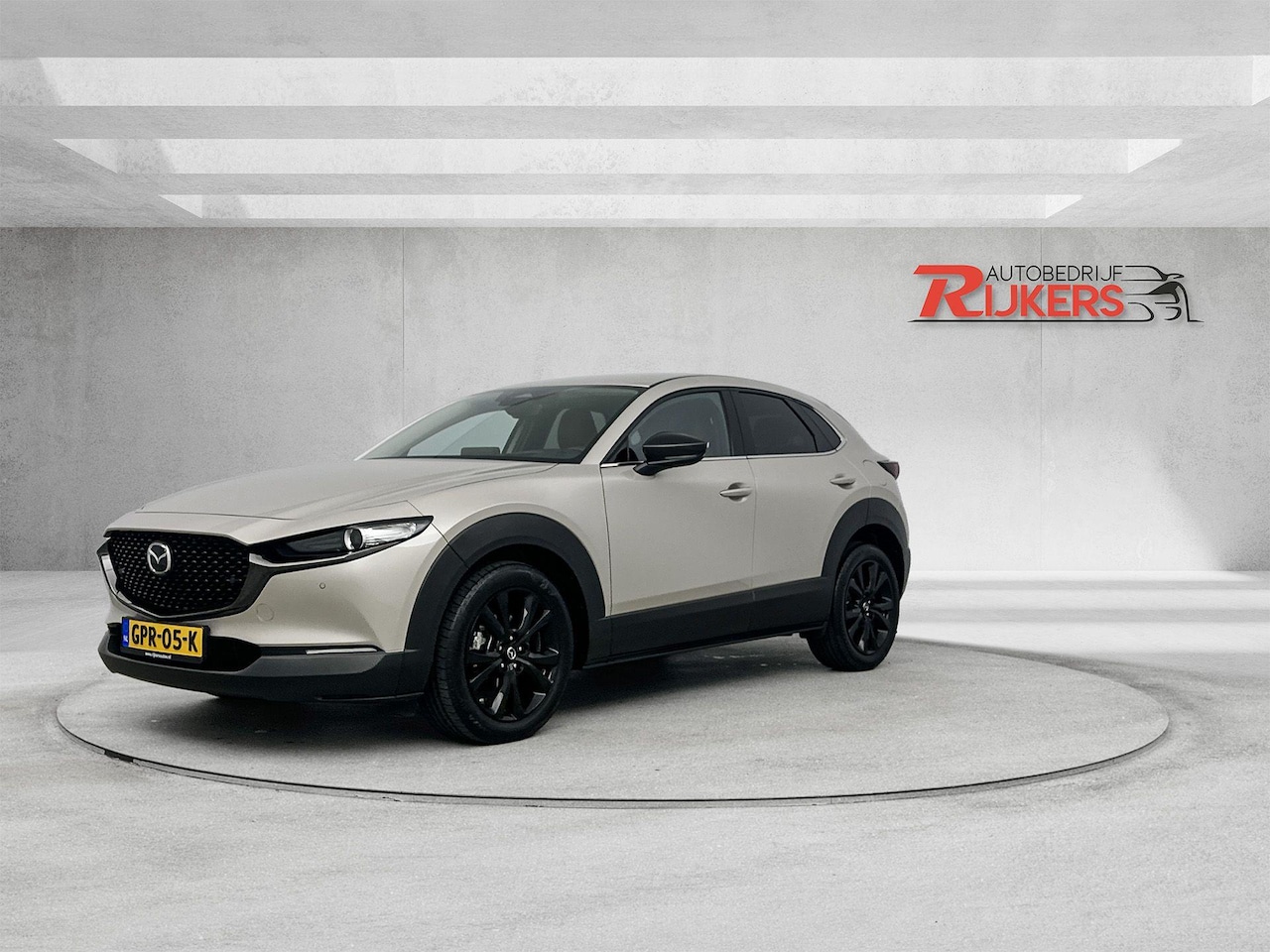 Mazda CX-30 - 2.0 e-SkyActiv-G M Hybrid Nagisa Autom,Camera A,Acc,Apple Carpl,Blis,HUD,Lane Asist,Climat - AutoWereld.nl