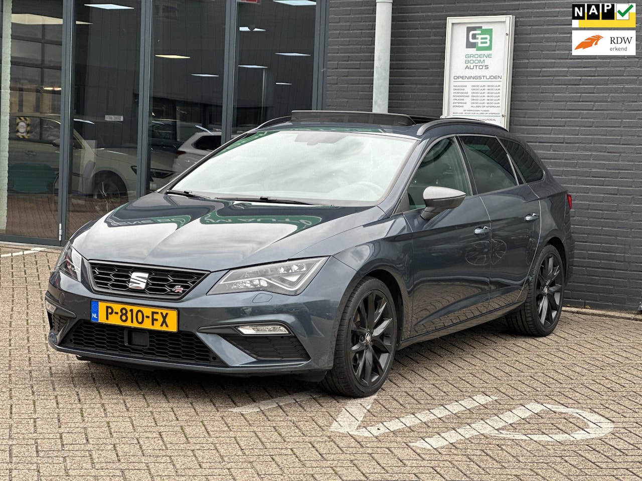 SEAT Leon ST - 1.5 TSI FR Ultimate Edition Black/150PK/Digital Cockpit/PANO-DAK/NETTE STAAT!! - AutoWereld.nl
