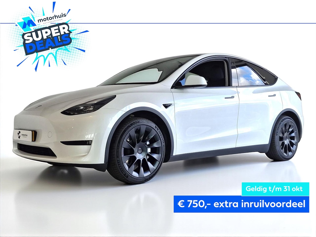 Tesla Model Y - 347pk RWD 58kWh LEDER LED CAMERA WINTERPACK - AutoWereld.nl