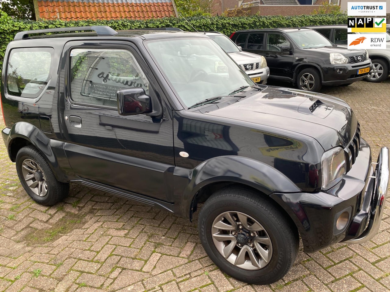 Suzuki Jimny - 1.3 Exclusive METAL TOP ,AIRCO, LM WIELEN 4X4, MOOIE AUTO, PUSH-BAR - AutoWereld.nl