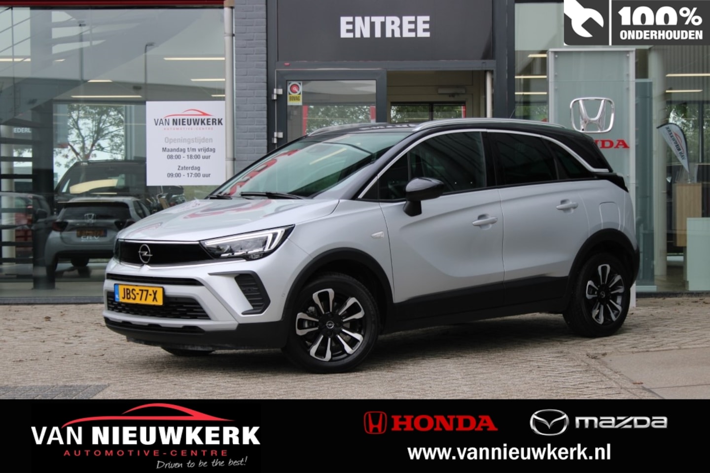 Opel Crossland - 1.2 110pk Start/Stop Elegance Panoramadak | Blindspot | Navi & Carplay | Parkeercamera | C - AutoWereld.nl