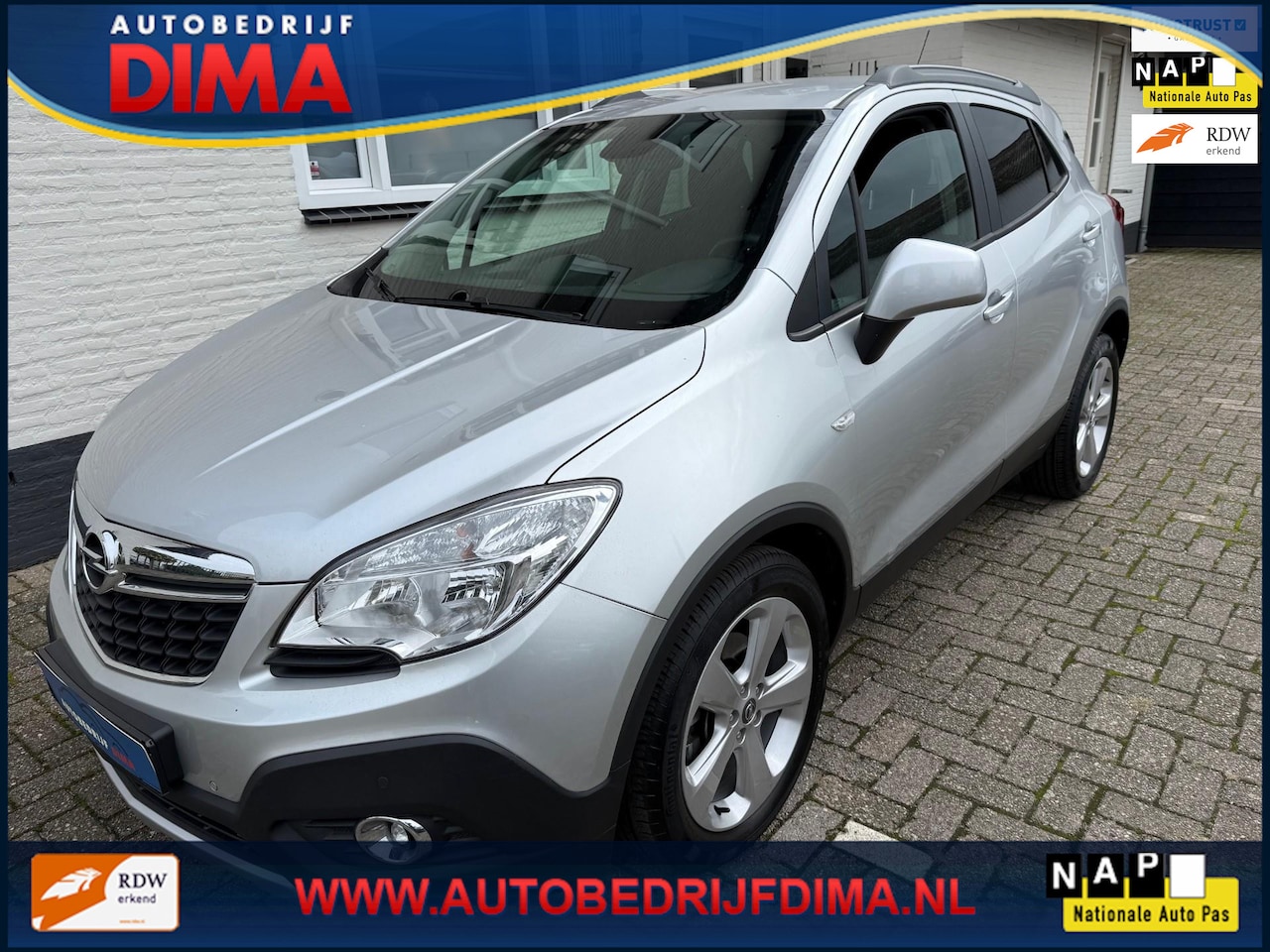 Opel Mokka - 1.4 T Edition Automaat/ 1e Eigenaar/ Navi/ Camera/ ECC/ Cruise Control/ Fietsendrager - AutoWereld.nl