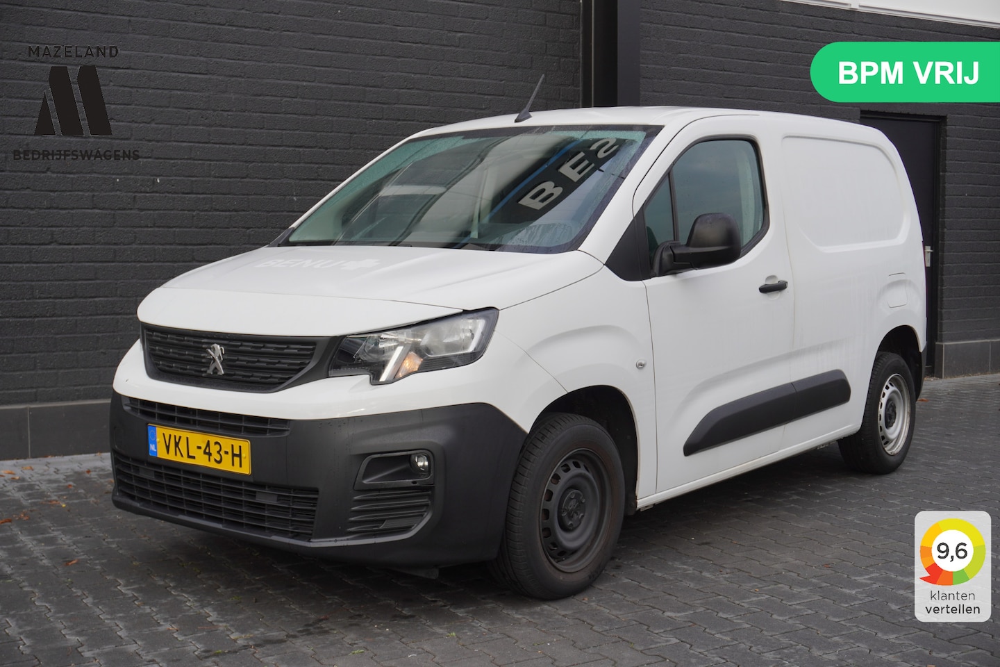 Peugeot Partner - 1.2 PT 110PK Benzine! EURO 6 - Airco - Navi - Cruise - € 11.900,- Excl. - AutoWereld.nl