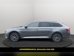 Skoda Superb Combi - 1.4 TSI iV Laurin Klement ACC Leder Memory LED Stuurverwarming Stoelverwarming Keyless-Go