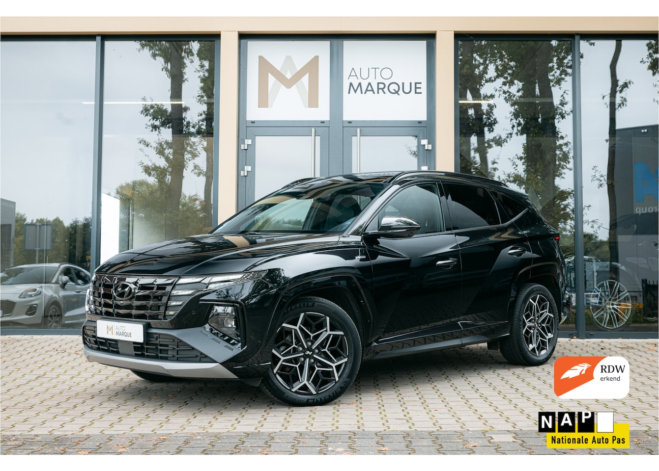 Hyundai Tucson - 1.6 T-GDI HEV 230PK | N Line Sky | Panoramadak | 19" LM Velgen | 360 Graden Camera | Krell - AutoWereld.nl