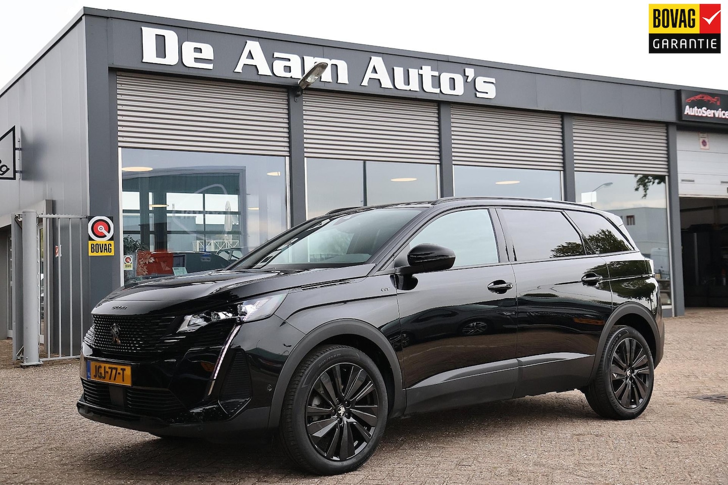 Peugeot 5008 - 1.2 PureTech Gt Black Pack 7 persoons Camera Carplay - AutoWereld.nl