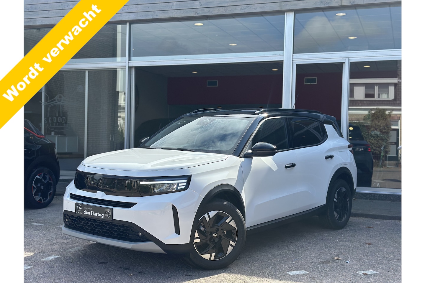Opel Frontera - 1.2 Turbo Hybrid GS 145PK Navi/Camera /stoel+stuur en Voorruitverwarming. - AutoWereld.nl