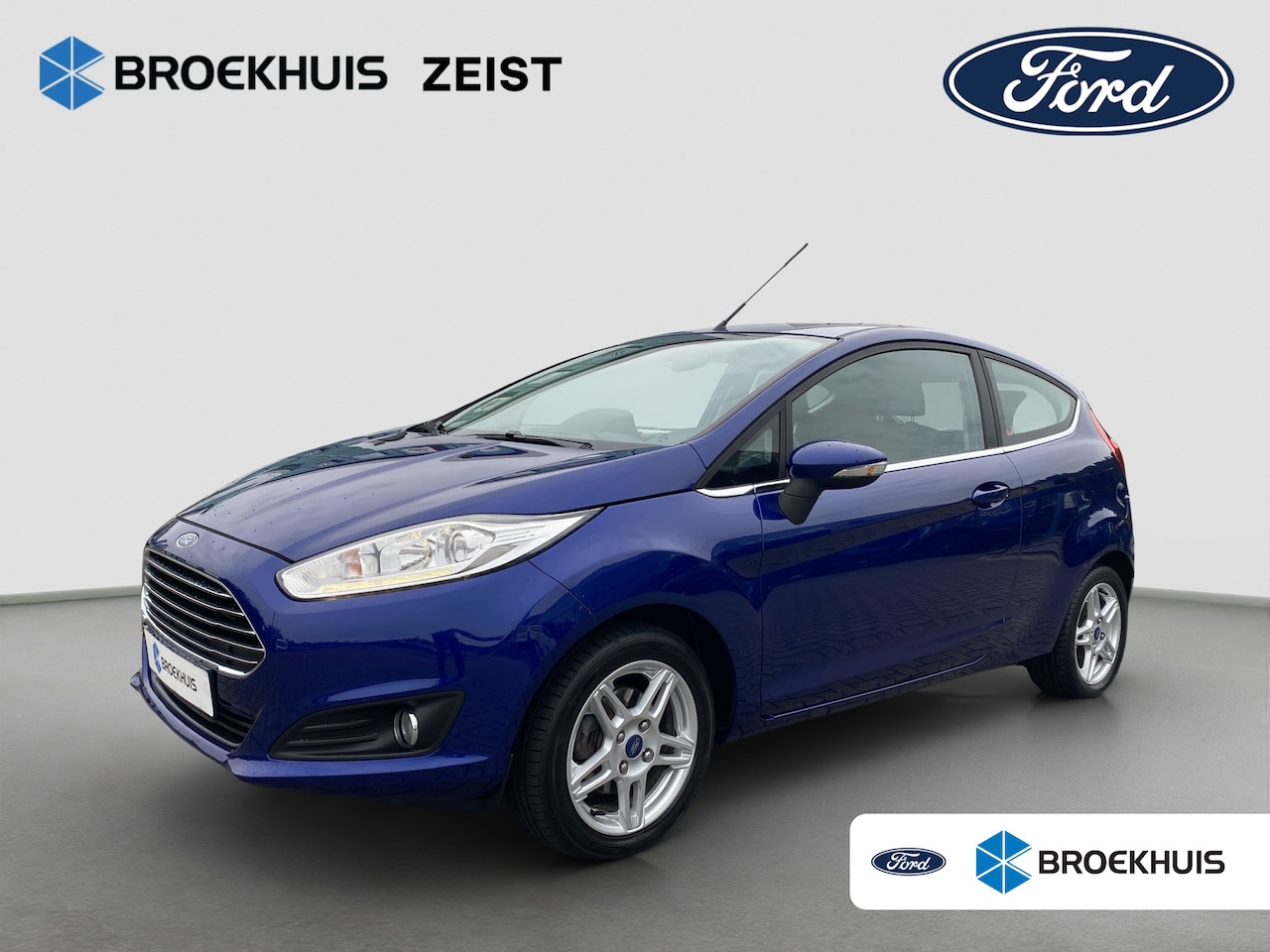 Ford Fiesta - 1.0 Titanium | 100% dealer o.h. | Groot navigatie | Bluetooth | LM-velgen - AutoWereld.nl