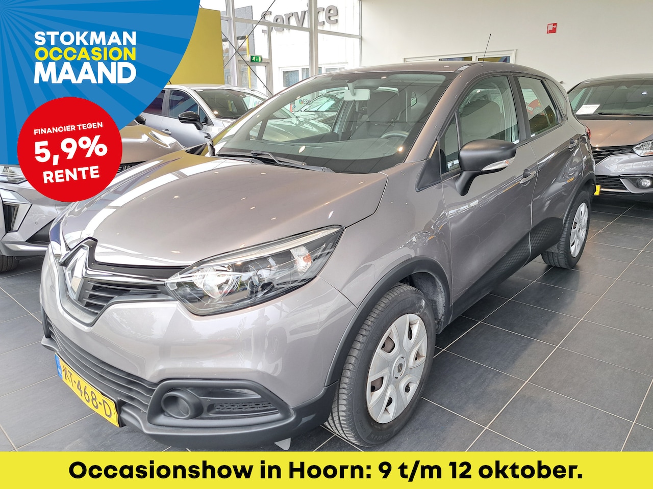 Renault Captur - 0.9 TCe Authentique | Airco | Cruise | Radio Bluetooth | LED dagrij verlichting | SHOW AUT - AutoWereld.nl