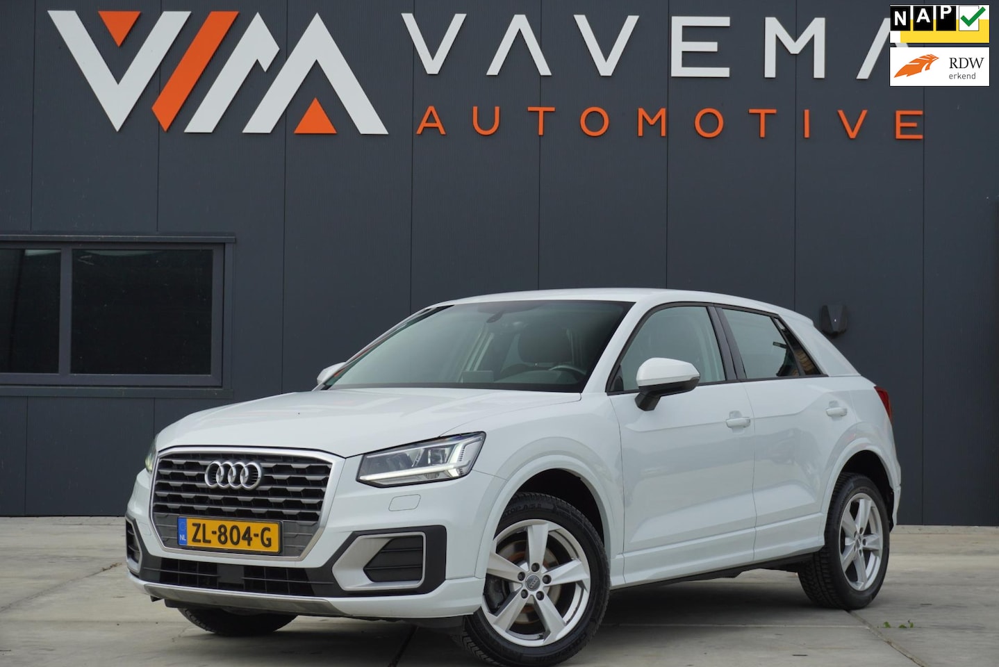Audi Q2 - 1.0 TFSI Sport Pro Line S SUV 2018 Automaat Stoelverwarming Xenon Navigatie Bluetooth Crui - AutoWereld.nl