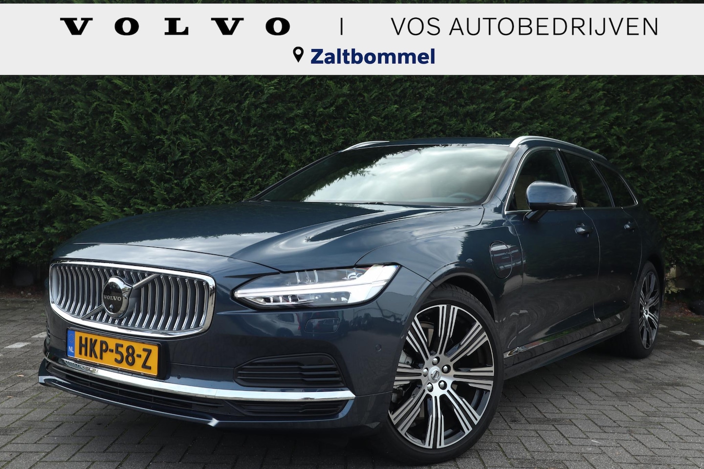 Volvo V90 - 2.0 T6 Plug-in hybrid AWD Ultra Bright | Luchtvering | B&W Audio | 360-camera | Head-up di - AutoWereld.nl