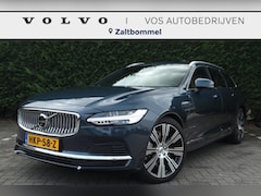 Volvo V90 - 2.0 T6 Plug-in hybrid AWD Ultra Bright | Luchtvering | B&W Audio | 360-camera | Head-up di