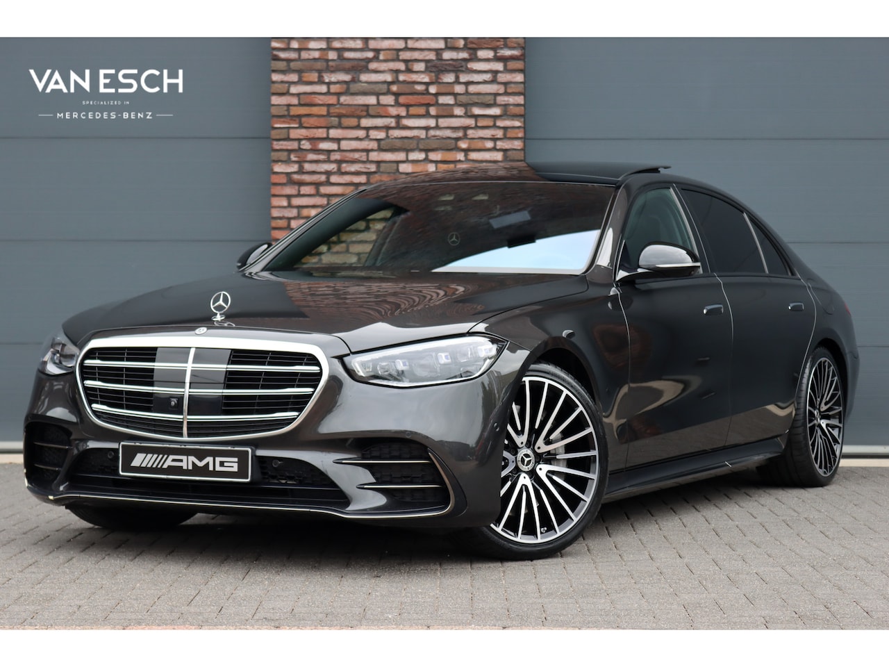 Mercedes-Benz S-klasse - 580 e 4MATIC Lang AMG Line | Airmatic | Achterasbesturing | Chauffeurspakket | Distronic+ - AutoWereld.nl