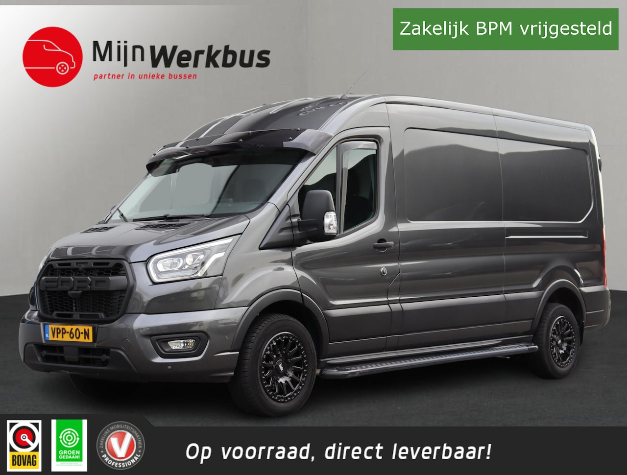Ford Transit - 350 2.0 TDCI L3H2 Limited | Navigatie | Cruise Control | Trekhaak! - AutoWereld.nl