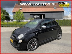 Fiat 500 C - 0.9 TwinAir SPORT S CARBRIO AIRCO NAVIGATIE DEELS LEER LM-VELGEN