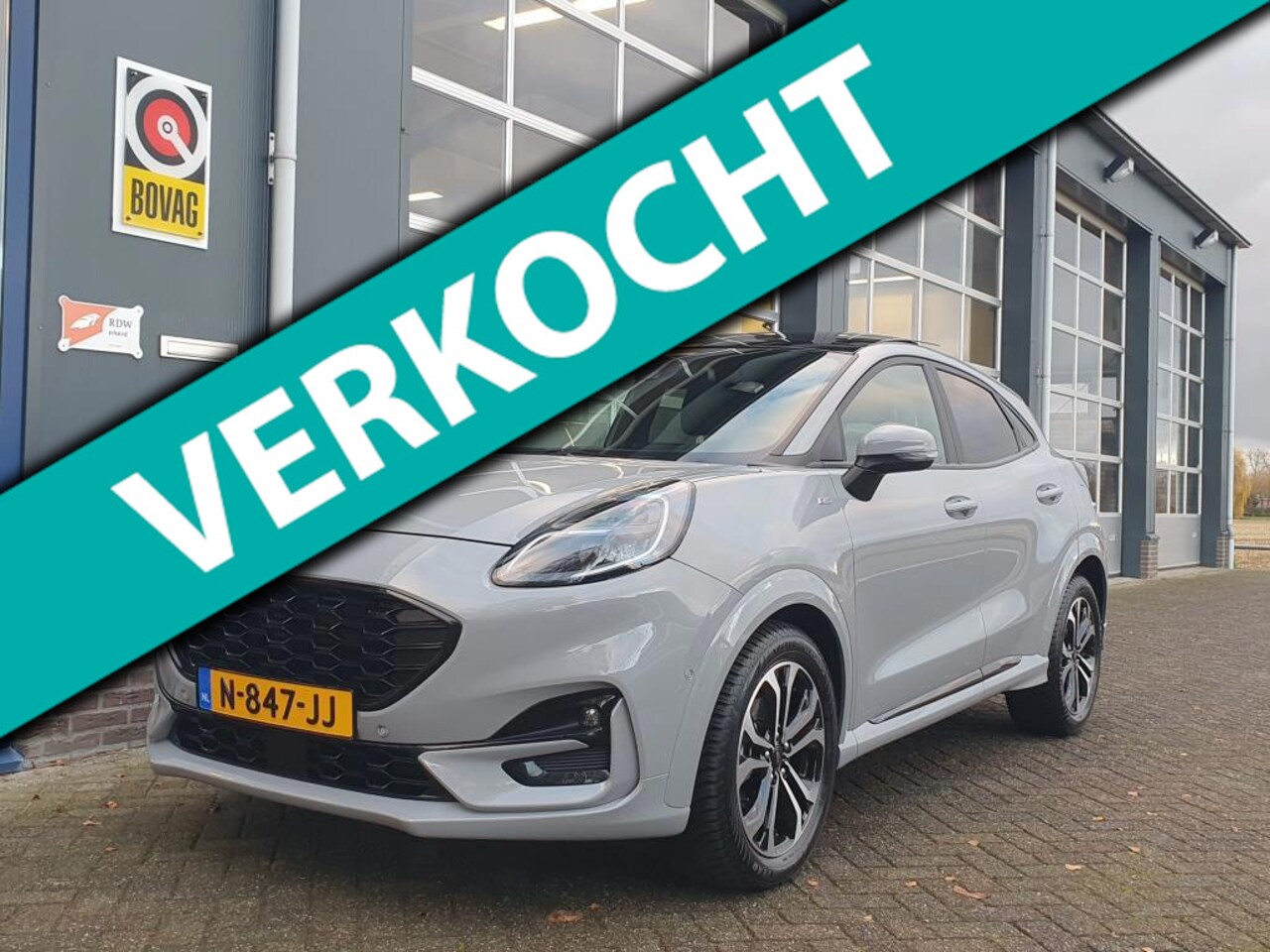 Ford Puma - 1.0 EcoBoost ST-Line Camera Panoramadak - AutoWereld.nl